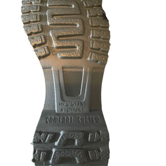 Corcocan Mens Brown Suede Leather Full Force Footwear Combat Boots Size 7.5 - Picture 16 of 16